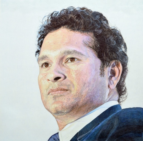 Sachin Tendulkar drawing